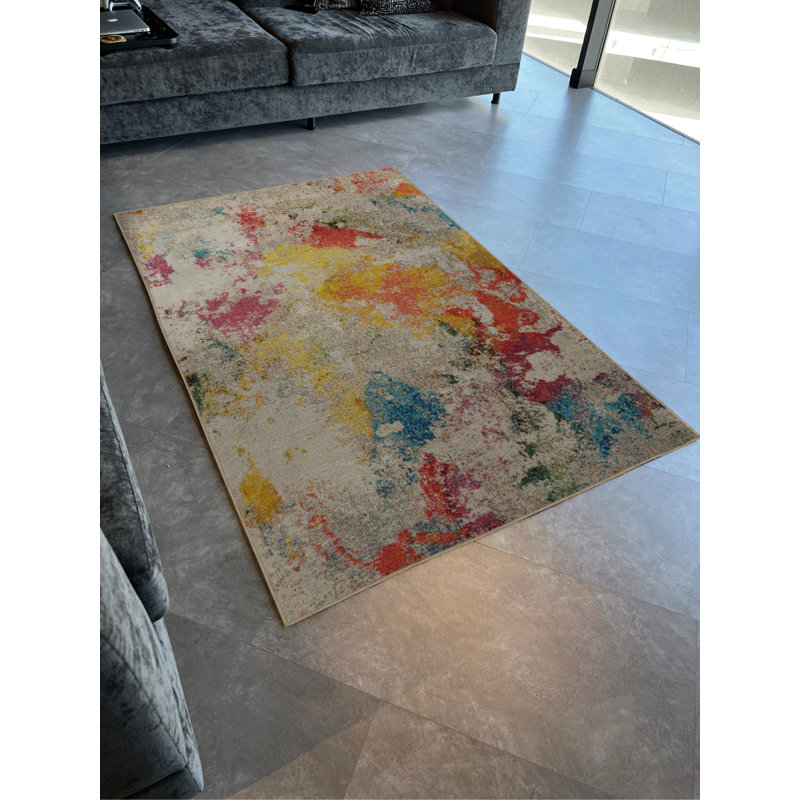 Tapis rectangulaire Bielka, Rectangle 5 pi x 6 pi 7 po