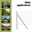 Galvanised Steel Border Fencing-1269202810-1269202799