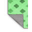 Tapis à motif abstrait vert émeraude 807-1244488586