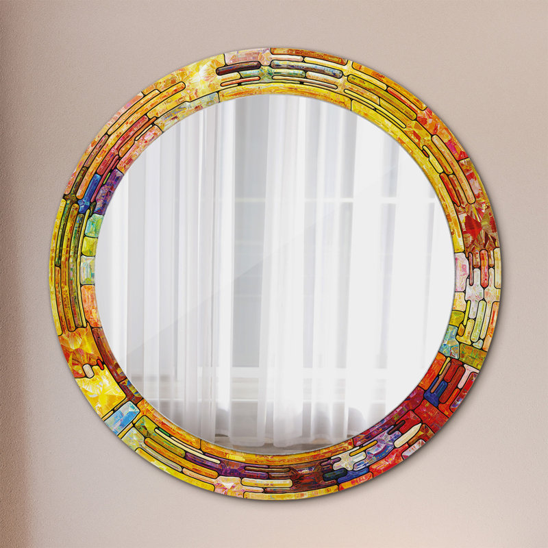 Huldar Glass Flat Wall Mirror