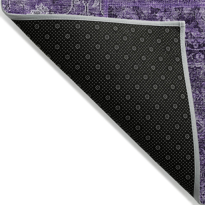 Tapis d'extérieur lavable 8 pi x 10 pi gris anthracite