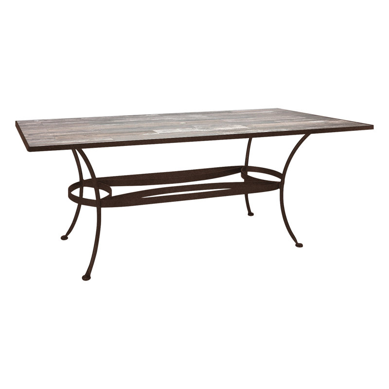 Outdoor Rectangle Dining Table, Venice Beach, Copper Creek