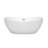 Rebecca 60'' x 32'' Soaking Acrylic Bathtub-26083745