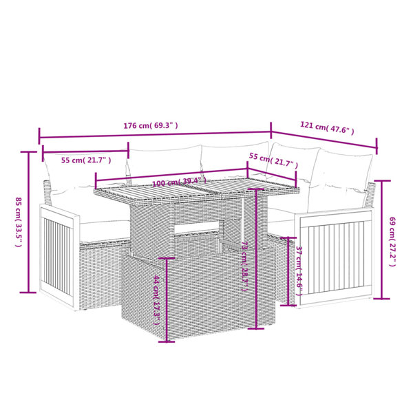 Dimensions du produit