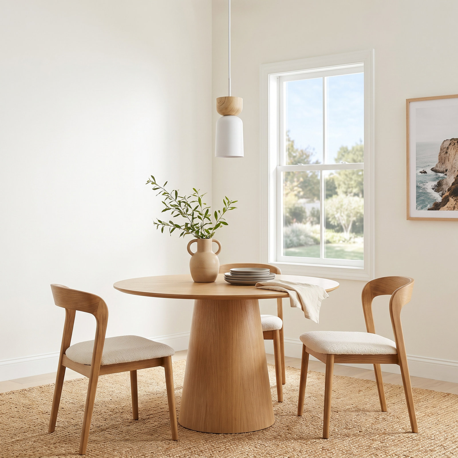 Kirshe Single Light Metal Pendant