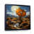 Black Floater Framed
