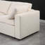 Canapé modulaire convertible en forme de U avec siège et repose-pieds réversible 123,6 123,6