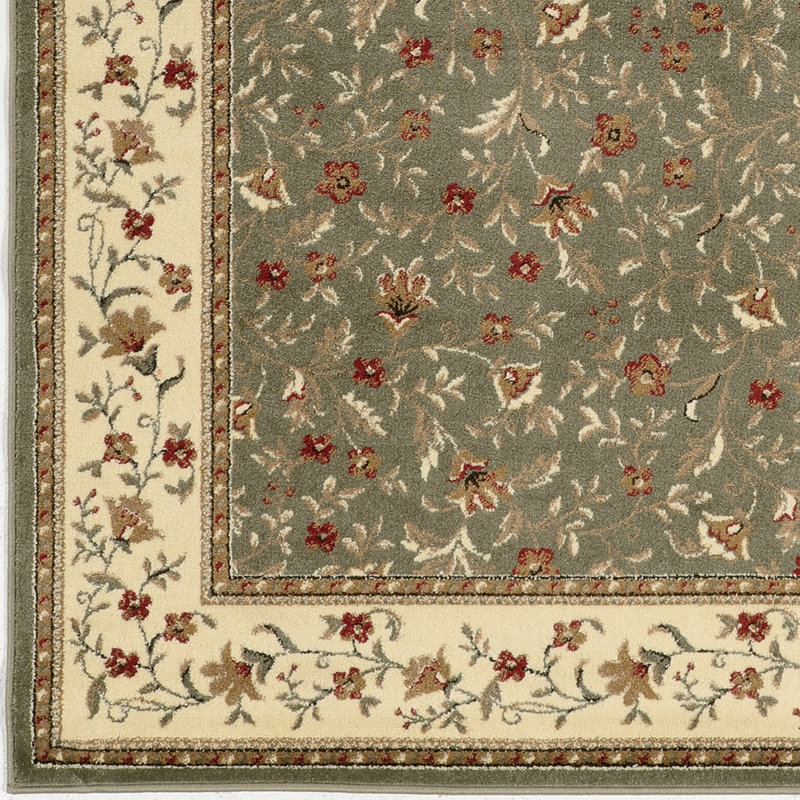 Weisgerber Floral Indoor Rug, Rectangle 5'5" x 7'7"