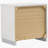 White High Gloss 4-Piece Full Bedroom Set