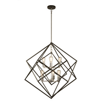 Artistry 6 - Light Dimmable Geometric Chandelier