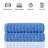 Hamrick 100% Cotton Plush Ribbed Bath Towel-462234860