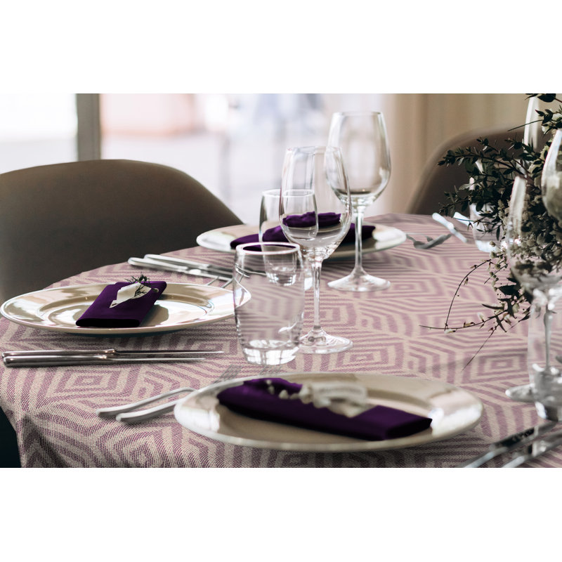Laurents Tablecloth, Aubergine