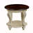 22'' Two Tone Round End Table-954470685-954470675