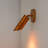 1 - Light Led Aged Copper Single Adjustable Spot Wall Sconce