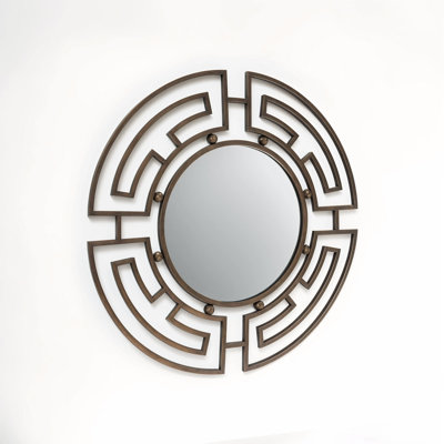 Metal Round Mirror