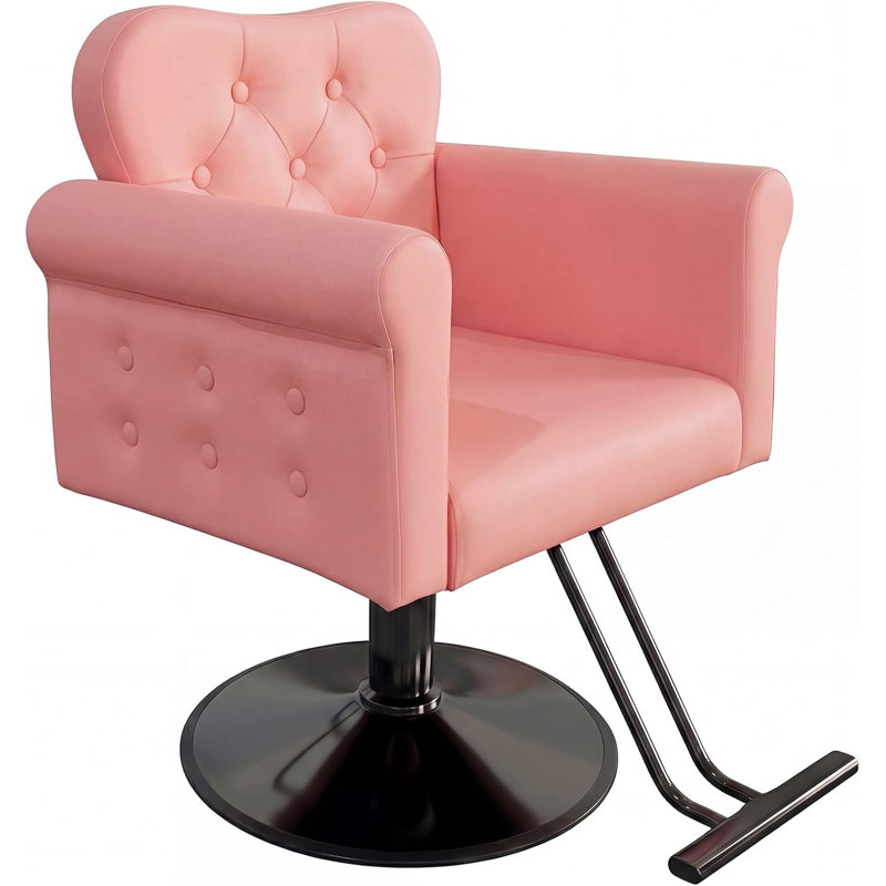 Faux Leather Accent Chair
