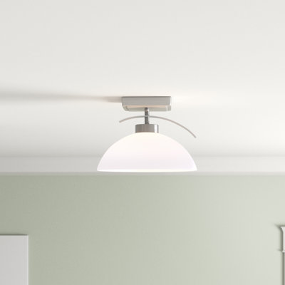 Feeley Glass Semi Flush Mount