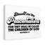 Peacemakers Matthew 5:9 - Wrapped Canvas Print-1739104664