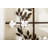 Metal Faux Wreath On Window Frame