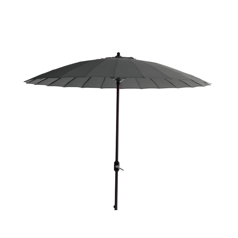 240cm Market Parasol, Dark Grey