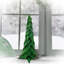 Arbre à cône velours poinsettia-1701488685-1701488684