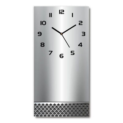 Jememah Glass Wall Clock