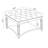 Locke Nailhead Trim Tufted Upholstered Coffee Table