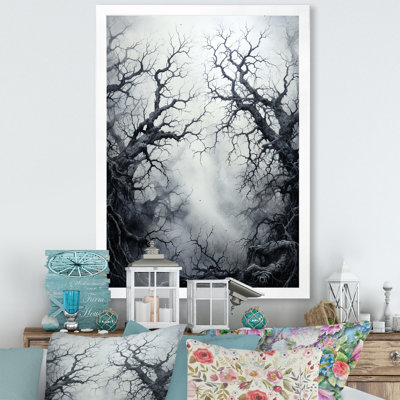Paysage, art mural sur toile