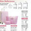 Valise à roulettes Hardshell avec sacs Valise à roulettes double avec verrou TSA, bagage rétro simple 24 po, rose clair