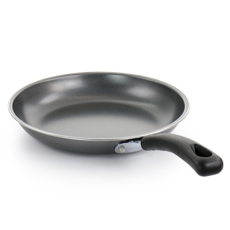 Gibson Everyday Highberry 3 Piece Nonstick Carbon Steel Cookware Set In Grey