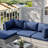 Outdoor Replacement Cushion Set Seat/Back Cushion (Cushion Set Only, Sofa Not Included)-1387681134
