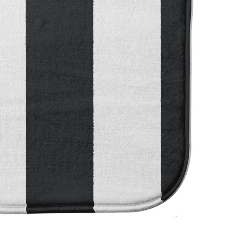 Tapis de bain Crowborough, l 17 po x L 24 po, Gris