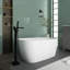 Baignoire de trempage autoportante en acrylique de 58,5 po x 28,08 po-92361351