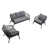 Gray Frame/Gray Cushion 