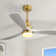 Kemp 52" 3 - Blade LED Modern Classic Ceiling Fan with Remote Control and Light Kit Included