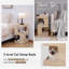 Small wooden cat tower-1317969853