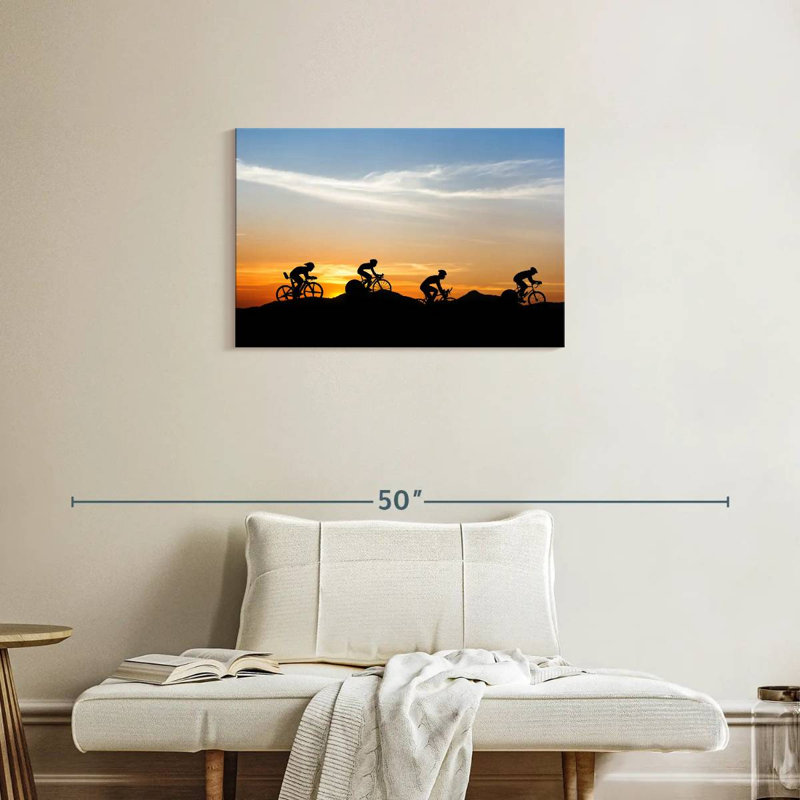 Sireci Mountain Cyclists, 20" H x 30" W
