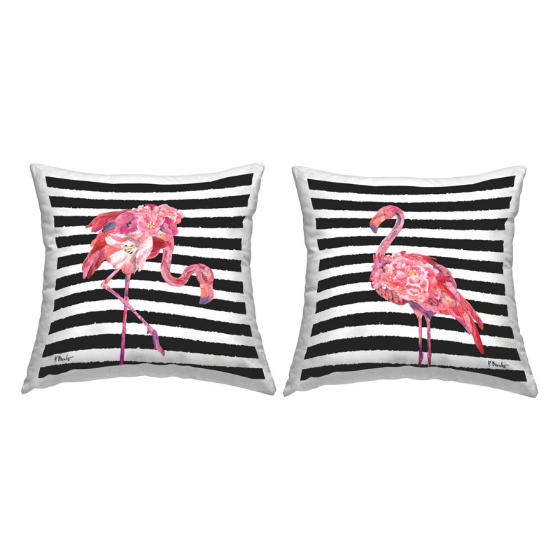 Striped Throw Pillow