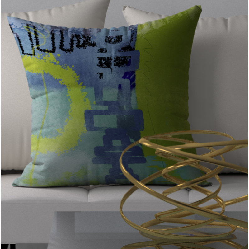 Housse et insert de coussin carré Swell, 24" X 24"