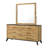 6-Drawer Dresser And Mirror Natural Pine