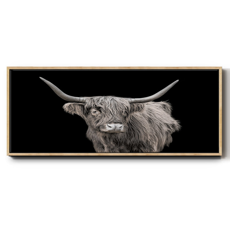 It's a Mooood I- Framed Canvas