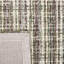 Tapis brun / gris / blanc en laine et coton touffeté à la main Bromaard-1247582637