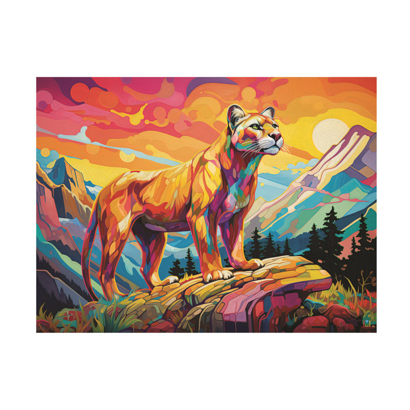 Art sur toile par Michael David Ward, H 14 po x l 19 po