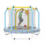 Trampoline de 55 pouces pour enfants avec trampoline intérieur et extérieur-112562720