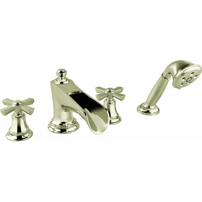Rook® Double Handle Deck Mounted Roman Tub Faucet