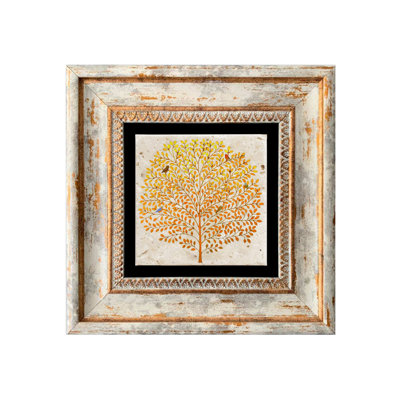 Peinture décorative encadrée