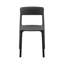 Chaise d'appoint de patio empilable Vowa-101122126