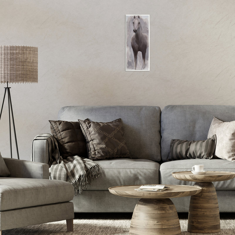 Plaque murale cheval debout, conception par Jelena Petric