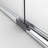 Classic 56" W x 57" H Bypass Frameless Tub Door-14170954-14170955