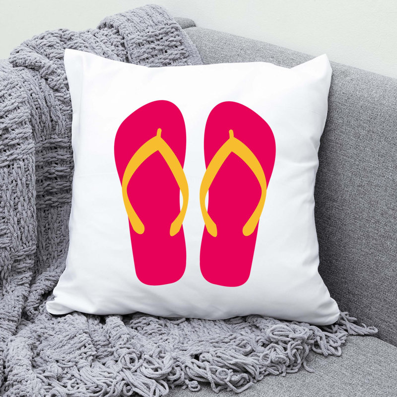 Nautical Sea Life_200 - Coussin décoratif avec coussin décoratif, H 18 po x l 18 po
